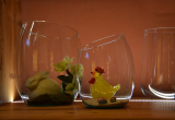 Vase schräg in verschiedenen Größen